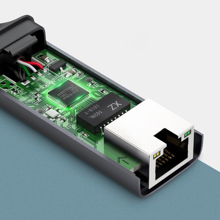 Image du produit Ugreen Adaptateur Gigabit Ethernet (USB-C 3.1 Gen 1, RJ45 (1x))