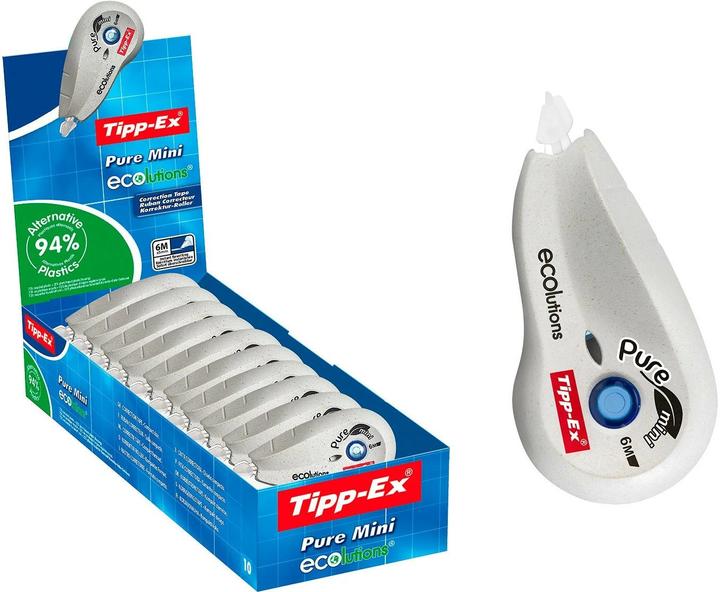 Produktbild Tipp-Ex Korrekturroller Pure Mini Ecolutions 5 mm, 10 Stück