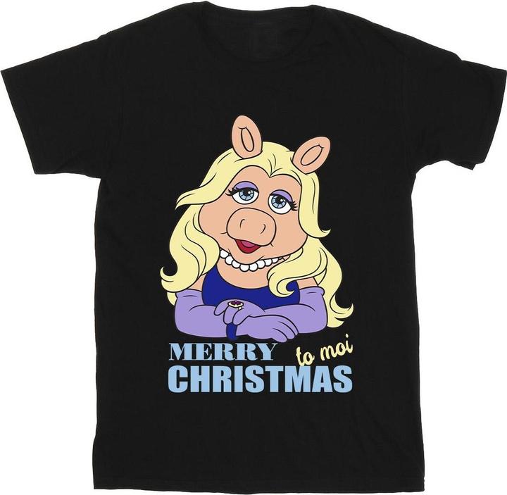 Disney Muppets Miss Piggy Queen of Holidays TShirt