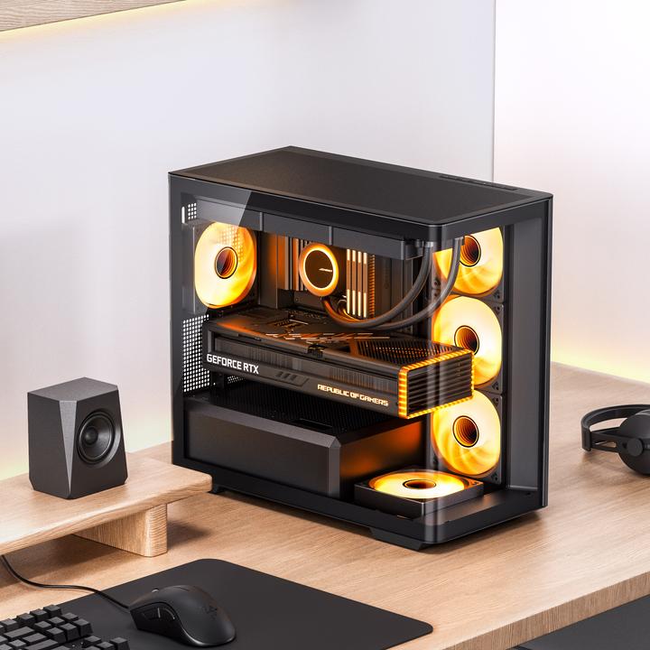 Produktbild Jonsbo D300 (mATX, Mini-ITX)