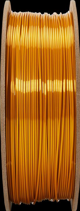 Actual product image Polymaker PolyLite PLA Silk Gold 1.75mm 1kg (PLA, 1.75 mm, 1000 g, Gold)