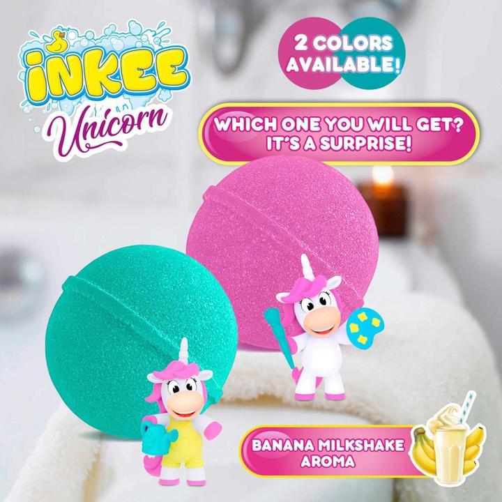 Image du produit Craze Inkee Surprise Badebombe Unicorn Professions