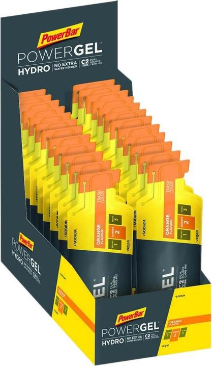Produktbild Powerbar PowerGel Hydro (Orange, 24 Stk., 1850 g)