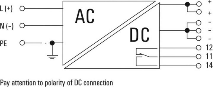 Actual product image Weidmüller DIN rail power supply (DIN rail