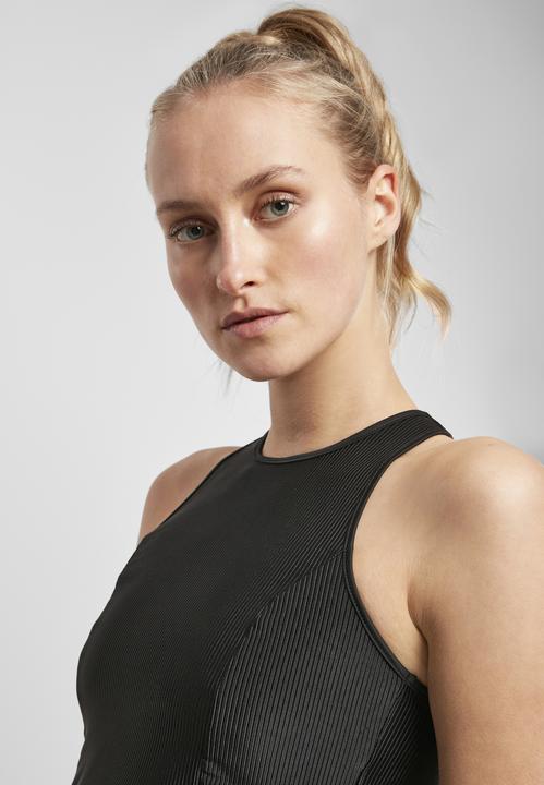 Produktbild Urban Classics Ladies Cropped Shiny Rib Top (M)