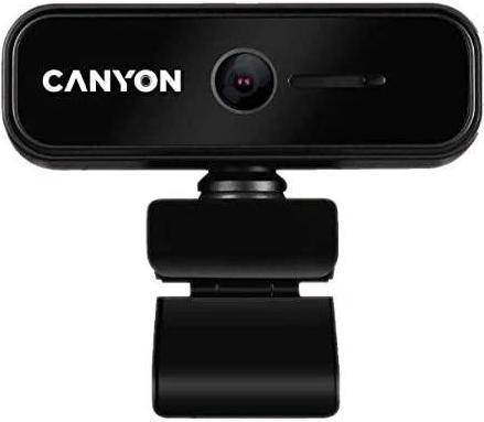 Actual product image Canyon C2N 1080P full HD 2.0Mega fixed focus webcam with USB2.0 connector, 360 degree rotary view sc (2 Mpx)