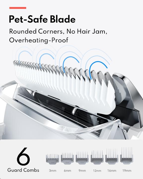 Actual product image HomeRunPet Odkurzacz / Zestaw do pielęgnacji sierści zwierząt HC15 (Cat, Dog)