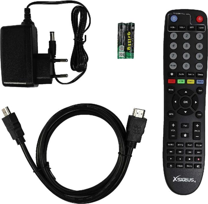 Image du produit K.A.B. XSARIUS Q1 OTT 4K UHD IPTV Android 7.1 Player H.265 HEVC MyTV Wlan