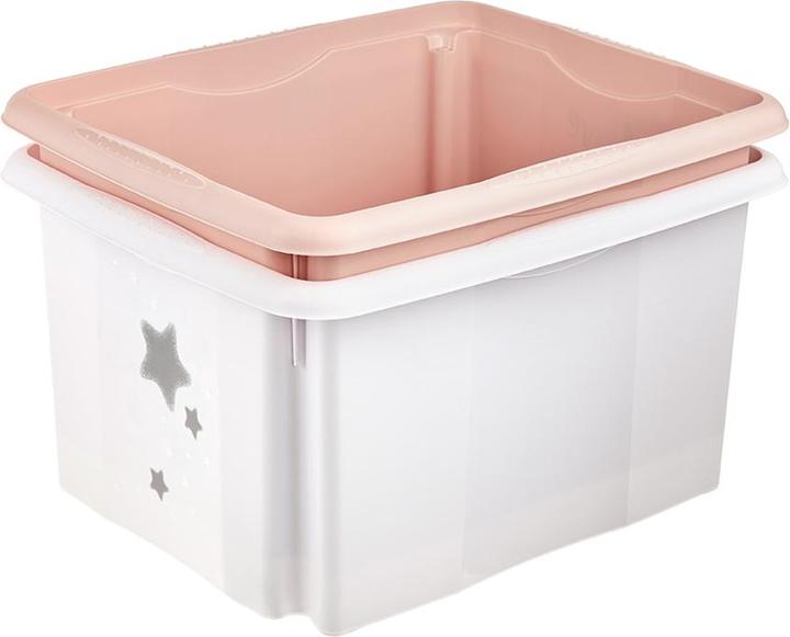 Immagine prodotto keeeper set karolina con coperchio stelle (42,5 x 35,5 x 22,5 cm, 24 l)
