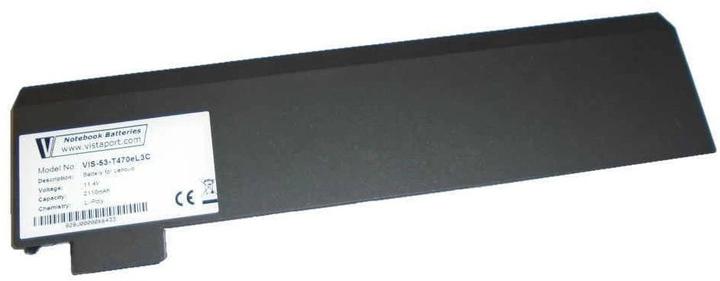 Actual product image Vistaport Battery for Lenovo Thinkpad T470/T480/T570/T580/P51S/A475 (3 Cells, 2100 mAh)