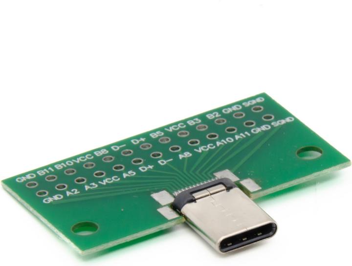 Produktbild Purecrea USB Typ C Stecker Breakout Board