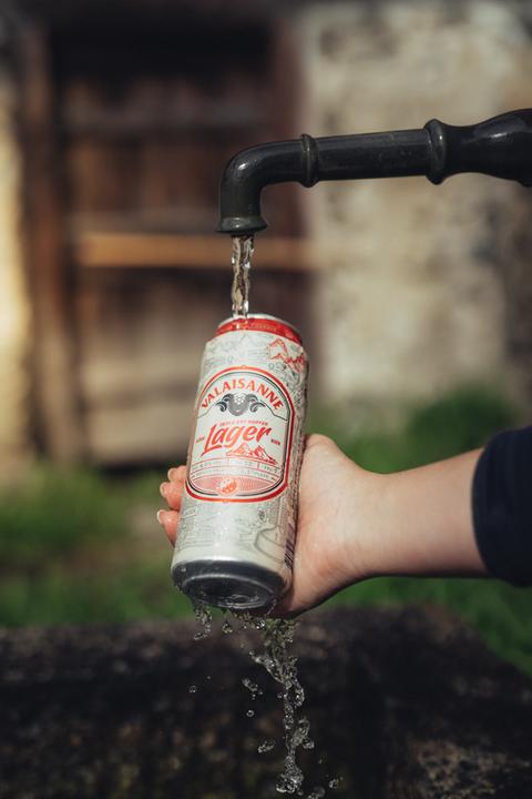 Actual product image Valaisanne Lager Beer (6 x 50 cl)