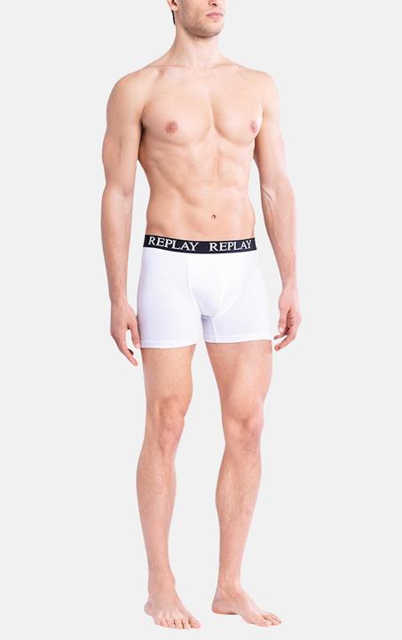 Produktbild Replay Trunk BOXER Style 01/C Basic Cuff Logo im 3er Pack (L, 3er Pack)