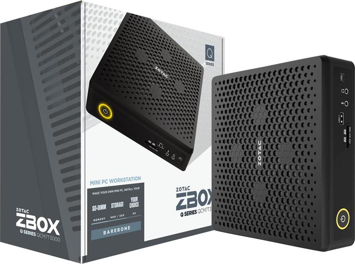 Produktbild Zotac ZBOX Q Series QCM7T3000 - Barebone - Mini-PC (Intel Core i7)