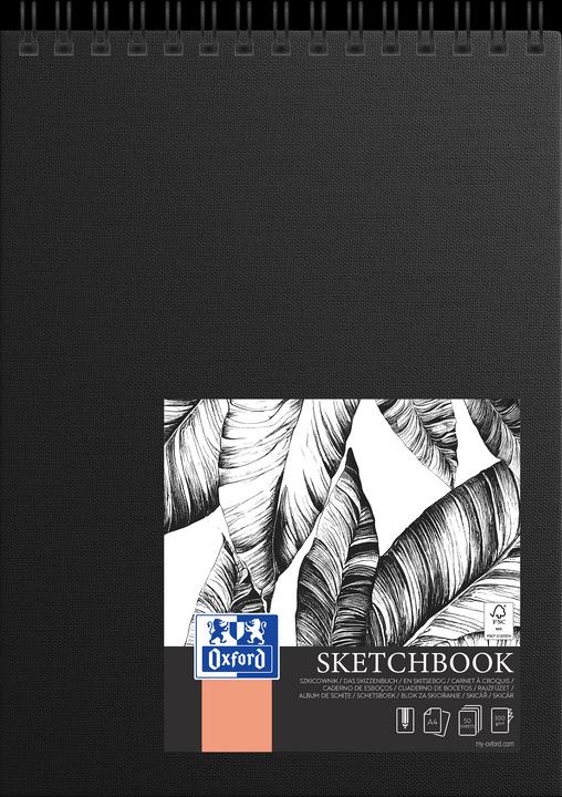 Produktbild Oxford Skizzenbuch (A4, Blanko, Weicher Einband)