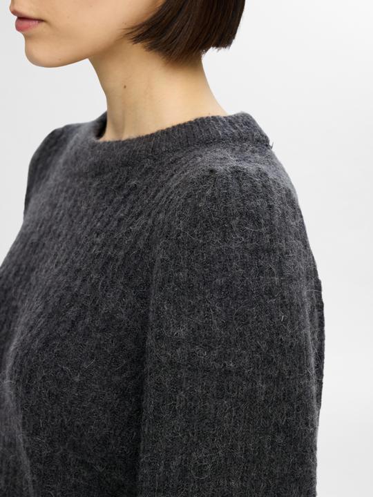 Produktbild Selected Femme Structured Fit Strickpullover (L)
