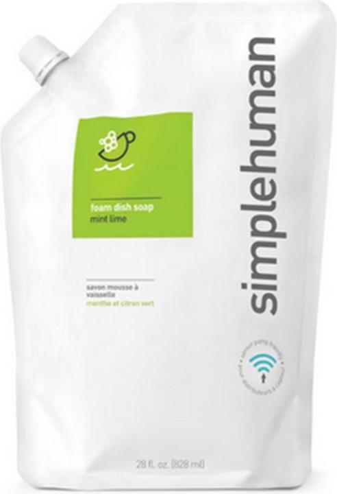 Simplehuman Schaumseife Minze-Limette 828 ml (Handseife Nachfüllpackung, 828 ml)