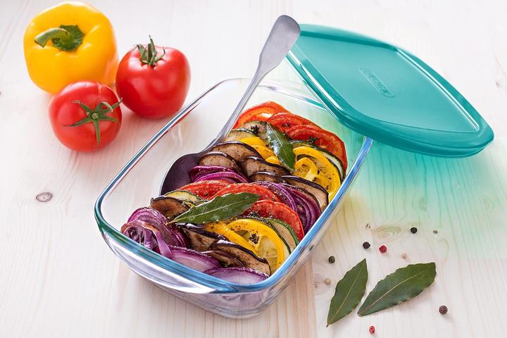 Image du produit Pyrex Cook & Store - Ensemble de 3 bols en verre avec couvercle (2.50 l)