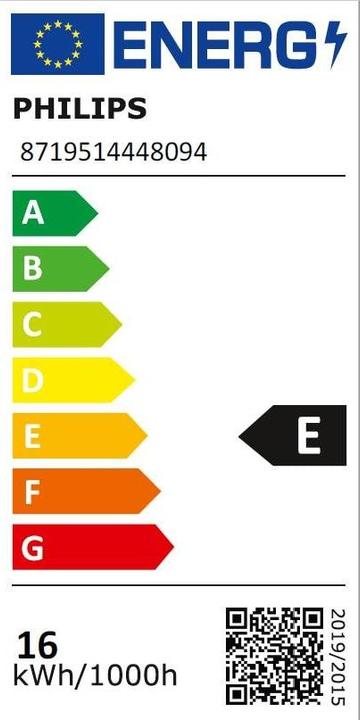 Energy Label Philips CorePro (G13, 15.50 W, 1800 lm, 1 x, E)