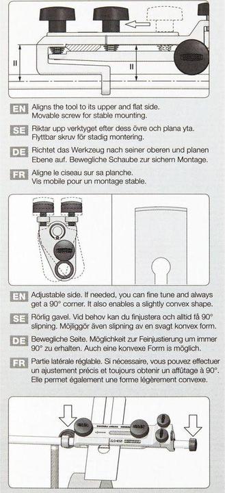 Actual product image Tormek Device