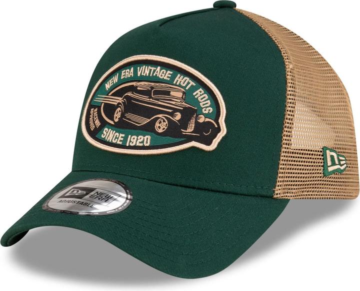 New Era 9Forty A-Frame Trucker Cap - Hot Rods Vintage (One Size)
