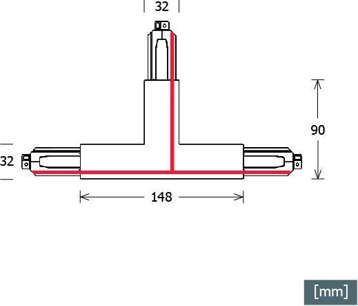 Image du produit LTS ST-A T/PE-OUT-R/9014 Connecteur en T PE extérieur droit gr