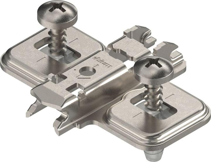 Actual product image Blum Plaques de montage cruciforme CLIP montage d'angle (1 pcs.)