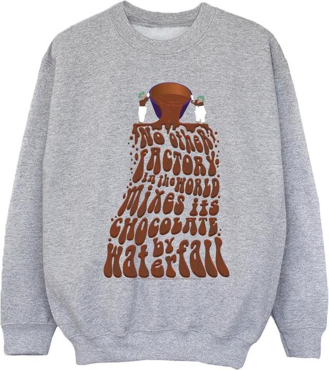 Willy Wonka & the Chocolate Factory Chocolate Waterfall Sweatshirt Mädchen