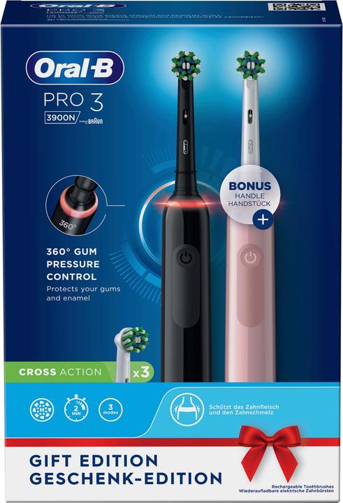 Actual product image Oral-B Pro 3 3900 (Oscillating toothbrush)
