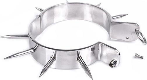 Actual product image Metal Hard Metalhard Steel Slave Collars
