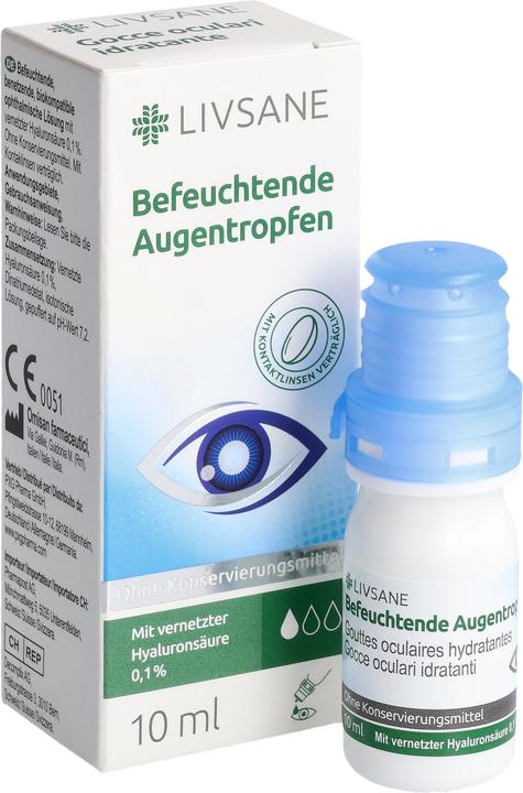 Immagine prodotto Livsane Befeuchtende Augentropfen (10 ml, Flacone da 10 ml)