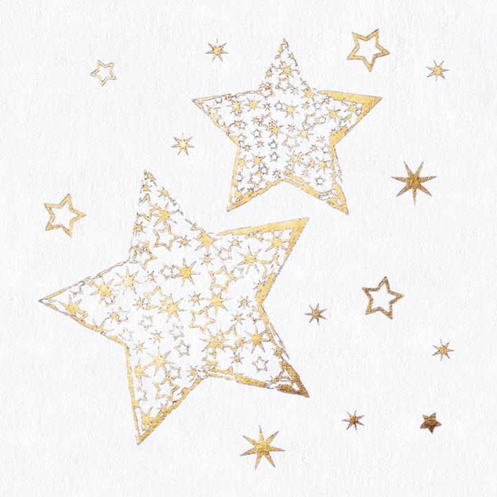 Produktbild Sigel Weihnachtsbriefumschlag ”Golden Glow” (C6/5, 50 x)