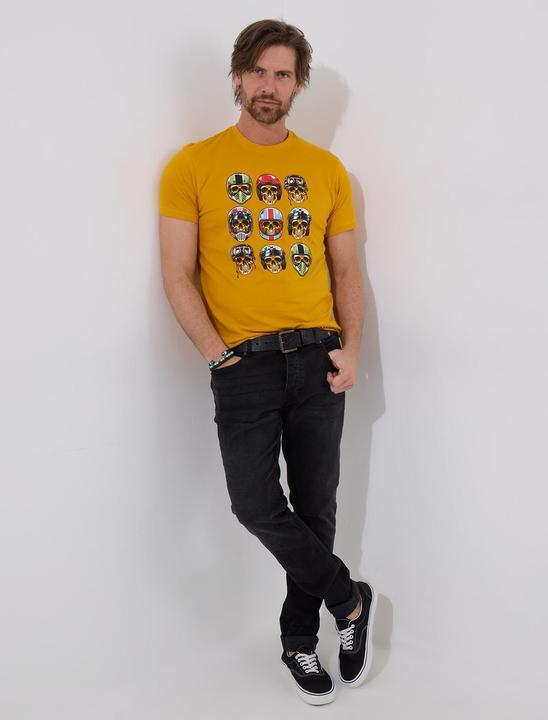 Actual product image Joe Browns Pop Art Skull Graphic Short Sleeve T-Shirt (S)