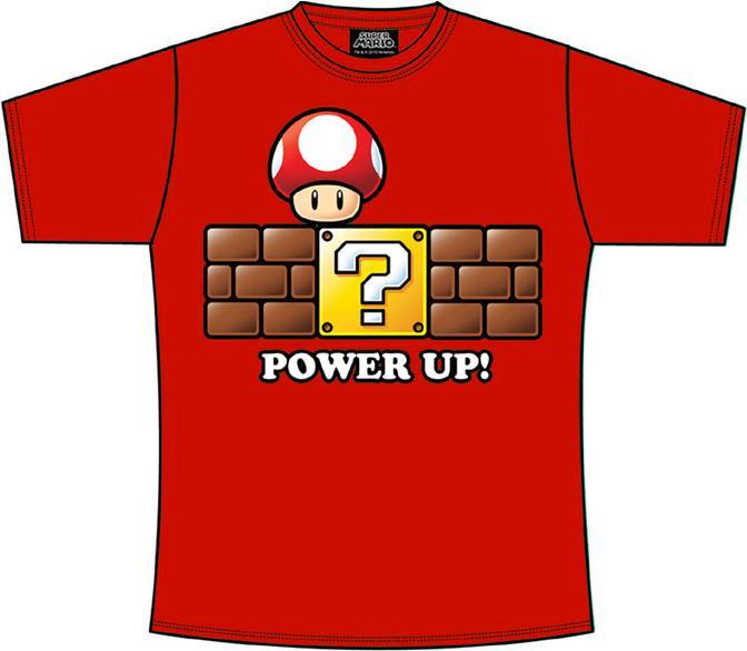Actual product image Bioworld Merchandising Super Mario Bros Power Up red (M)