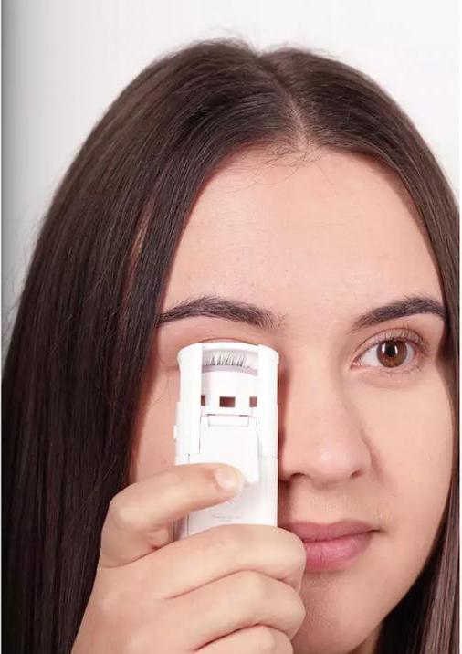 Actual product image TOP Heated eyelash curler