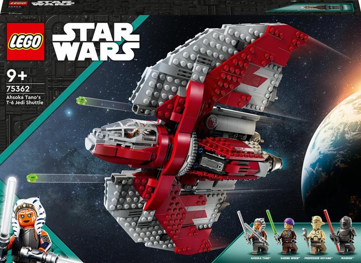 Produktbild LEGO Ahsoka Tanos T-6 Jedi Shuttle (75362, LEGO Star Wars)