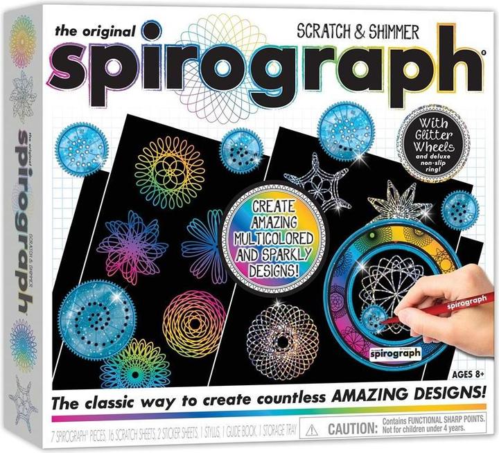 Image du produit Playmonster Spirograph Scratch & Shimmer
