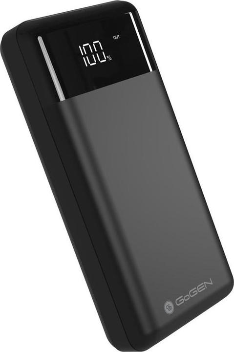 Produktbild GoGen Power Bank PB300001B 30000 mAh schwarz
