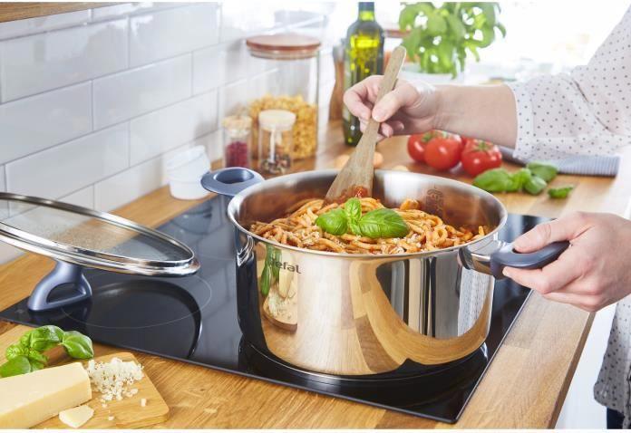Actual product image Tefal Daily Cook pan and pot set (11 pieces) (32.50 cm, Pot, Stainless steel)