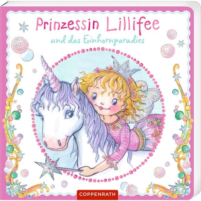 Actual product image Prinzessin Lillifee und das Einhornparadies (Pappbilderbuch) (German, Nicola Berger, Monika Finsterbush, 2023)