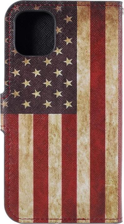Produktbild Cover-Discount iPhone 11 Pro Max - Leder Hülle USA Amerika Flagge (Apple iPhone 11 Pro Max)