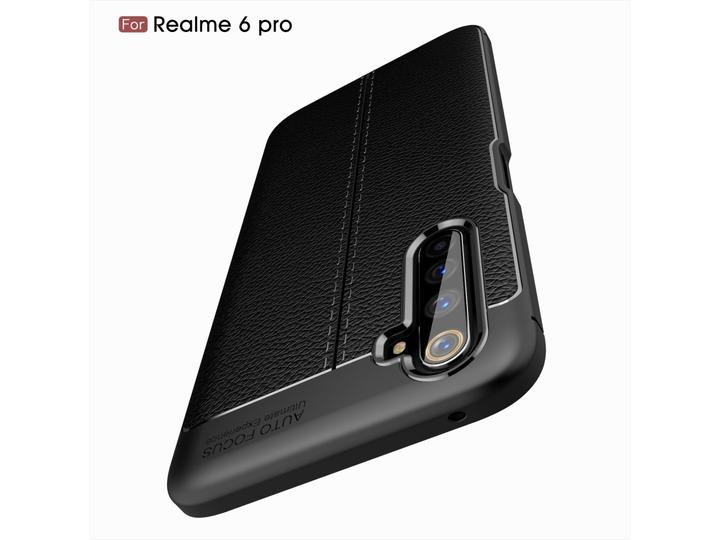 Produktbild Screenguard Realme 6 Pro Hülle Leather Design TPU Cover (Realme 6 Pro)
