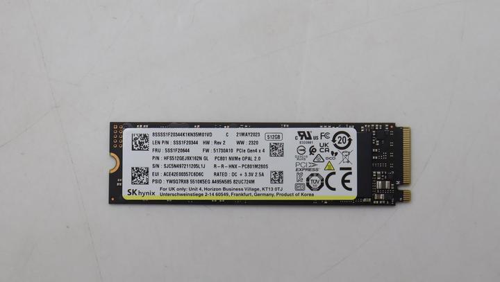 Produktbild Lenovo Ssd asm (512 GB, M.2 2280)
