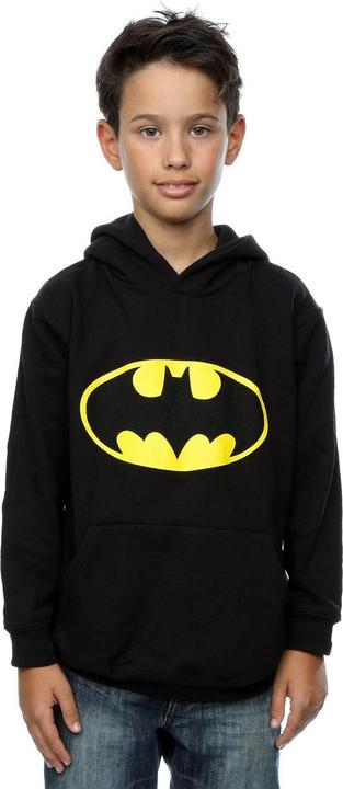 Immagine prodotto Batman Logo Felpa con Cappuccio Ragazzi (128)