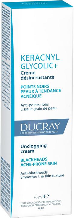 Actual product image Ducray KERACNYL GLYCOLIC+ Anti Blackhead Cream Cream (30 ml)