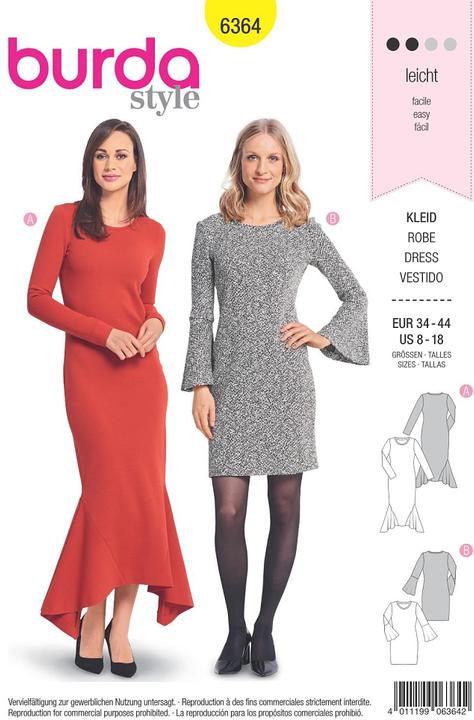 Image du produit Patrons robe longue