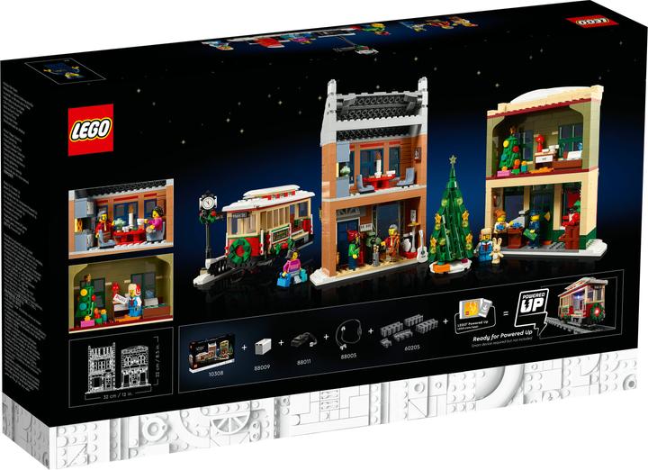 Image du produit LEGO La rue principale décorée pour Noël (10308, LEGO difficiles à trouver)