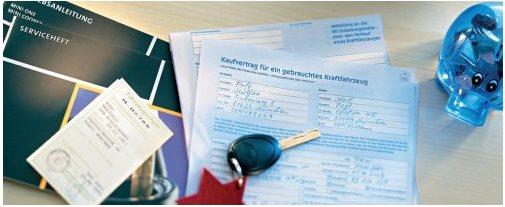 Actual product image Avery Contract of sale for a used motor vehicle (4 x)