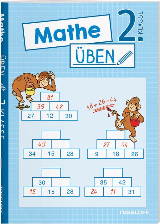 Actual product image Tessloff Mathe üben 2. Klasse (German, Julia Meyer, 2018)