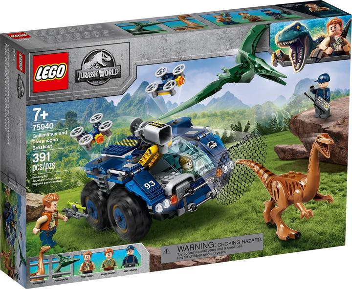 Actual product image LEGO Outbreak of Gallimimus and Pteranodon (75940, LEGO Jurassic World)